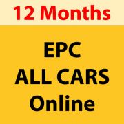 EPC All Cars Online Catalogue for 12 Months