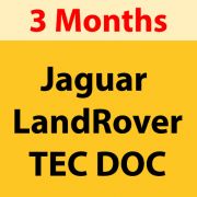 Jaguar / Land-Rover TEC DOC Catalogue for 3 Months